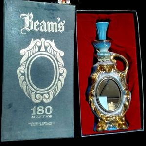Vintage 1975 Collectible Jim Beam Bottle In Original Box